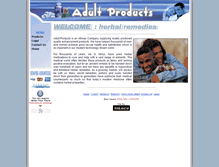 Tablet Screenshot of adultproducts.co.za
